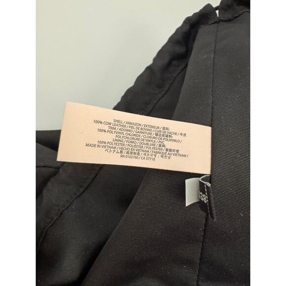 Kate Spade Black Dorie Medium Bucket Bag Spade Weave - Picture 13 of 14